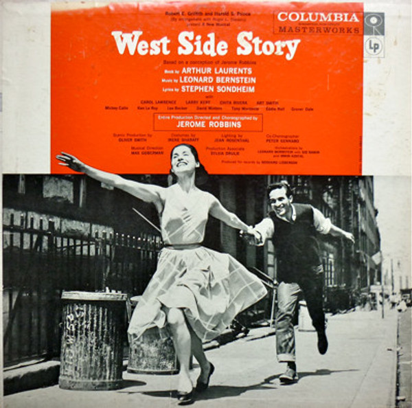 Arthur Laurents, Leonard Bernstein, Stephen Sondheim, Jerome Robbins - West Side Story (LP, Mono, 6-E)_3432744918