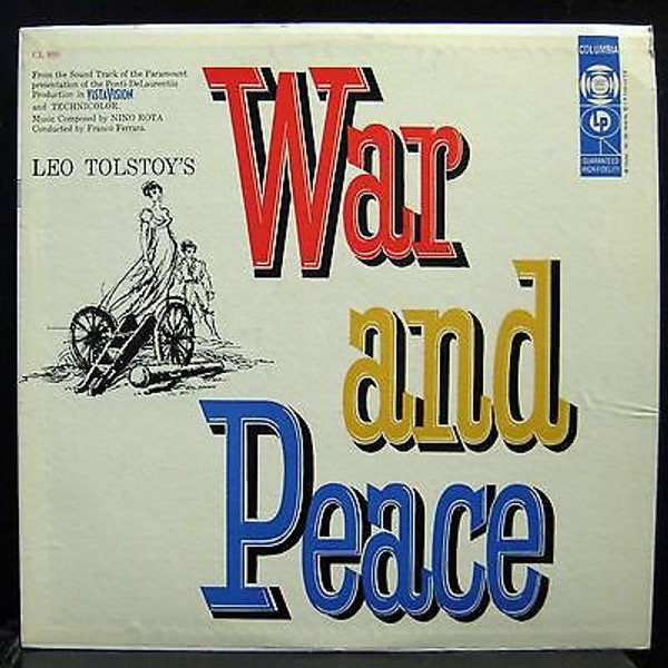 Nino Rota, Franco Ferrara - Leo Tolstoy's War And Peace (LP, Album, Mono)_3432220038