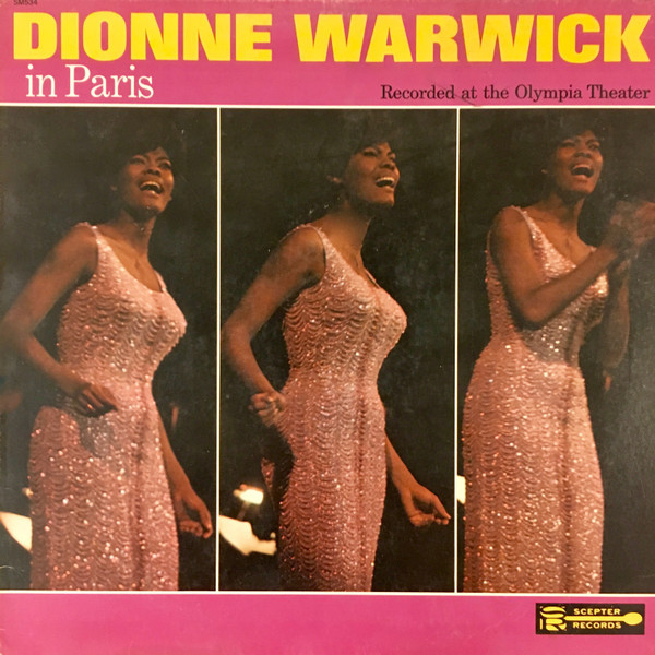 Dionne Warwick - In Paris (LP, Album, Mono)