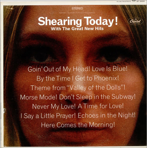 George Shearing , With  Quintet* And Orchestra* - Shearing Today! (LP, Album, Jac)
