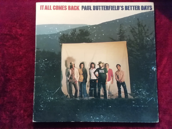 Paul Butterfield's Better Days - It All Comes Back (LP, Album, Gat)