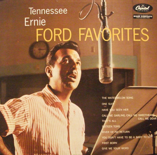 Tennessee Ernie Ford - Favorites (LP, Comp, Mono, RE, Scr)