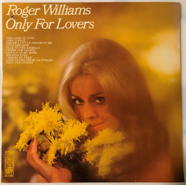 Roger Williams (2) - Only For Lovers (LP)_3451668567