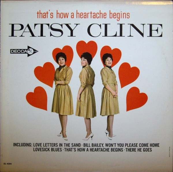 Patsy Cline - That's How A Heartache Begins (LP, Comp, Mono)