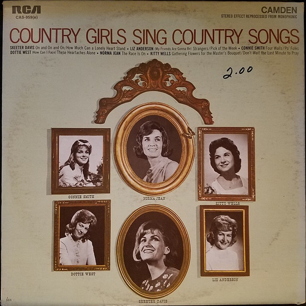 Various - Country Girls Sing Country Songs (LP, Comp)_3454792863