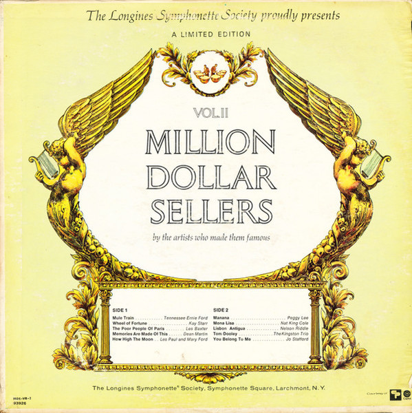 Various - Million Dollar Sellers Volume 2 (LP, Comp)