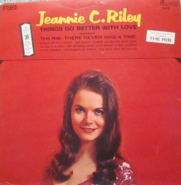 Jeannie C. Riley - Things Go Better With Love (LP, Album)_3454646577