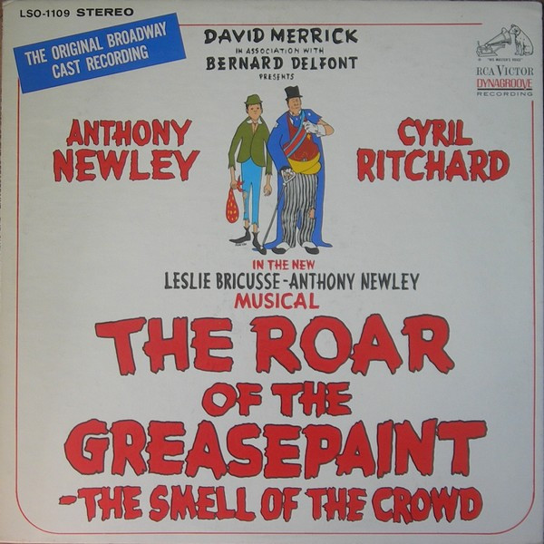 Anthony Newley, Cyril Ritchard - The Roar Of The Greasepaint - The Smell Of The Crowd (LP, Album)_3464890101