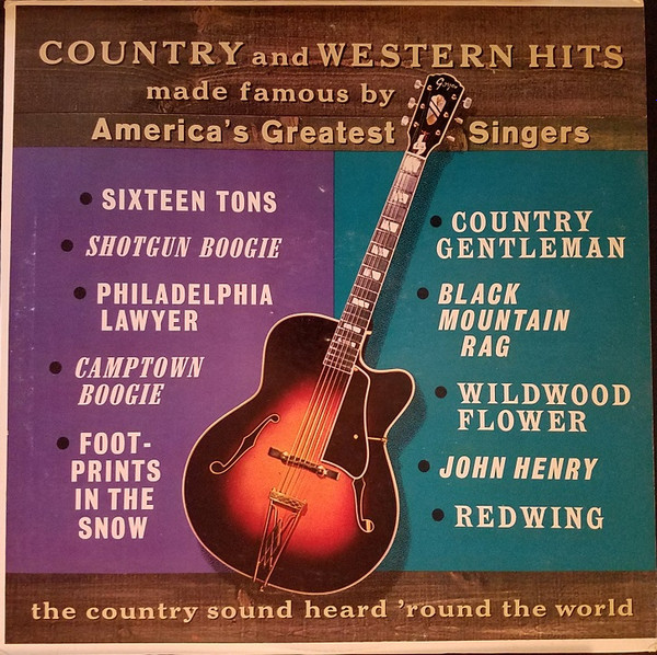 Jerry Shook And Red Sovine - Country And Western Hits (LP, Album, Mono)