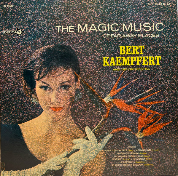 Bert Kaempfert & His Orchestra - The Magic Music Of Far Away Places (LP, Album, Pin)