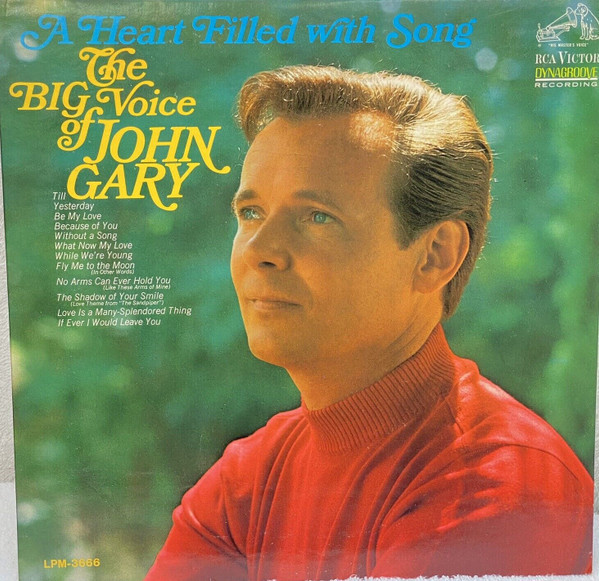 John Gary - A Heart Filled With Song (LP, Mono)
