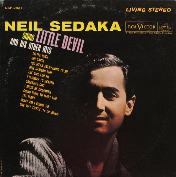 Neil Sedaka - Sings Little Devil And His Other Hits (LP, Comp)