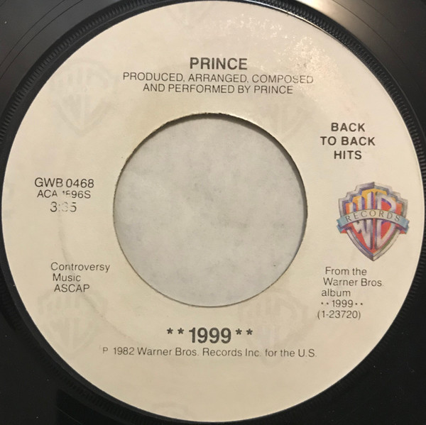 Prince - 1999 / Little Red Corvette (7", Single, RE, Jac)