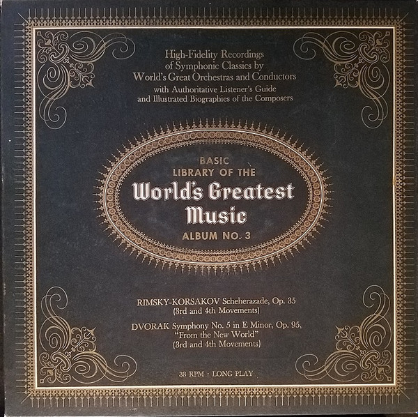 Rimsky-Korsakov* / Dvorak* - Basic Library Of The World's Greatest Music - Album No. 3 (LP + Box)
