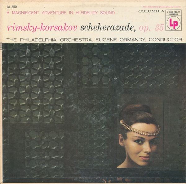 Rimsky-Korsakov* - The Philadelphia Orchestra, Eugene Ormandy - Scheherazade, Op. 35 (LP, Mono)_3480940251