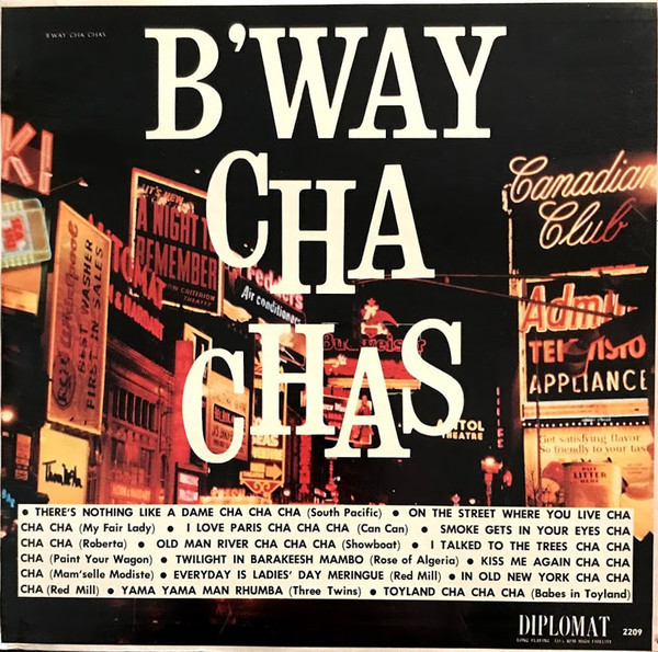 Freddie Sateriale's Big Band - B'way Cha Chas (LP)
