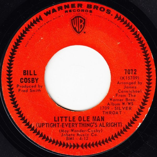 Bill Cosby - Little Ole Man (Uptight-Everything's Alright) / Don' Cha Know (7", Single, Styrene, San)