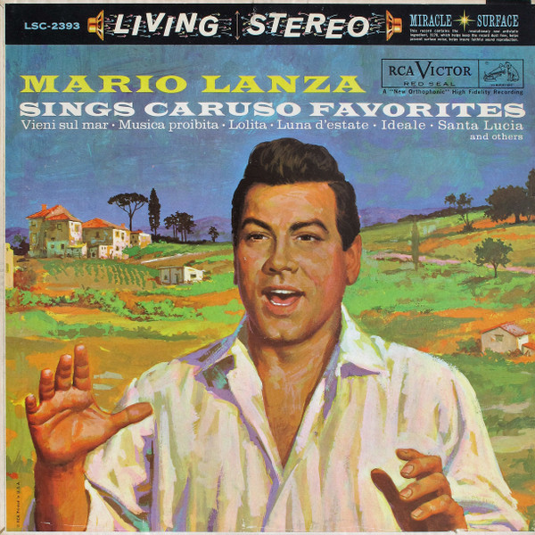Mario Lanza - Mario Lanza Sings Caruso Favorites (LP, Ind)