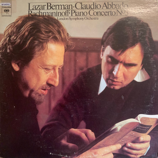 Lazar Berman • Claudio Abbado, Rachmaninoff*, London Symphony Orchestra - Piano Concerto No 3 (LP, Album, Ter)