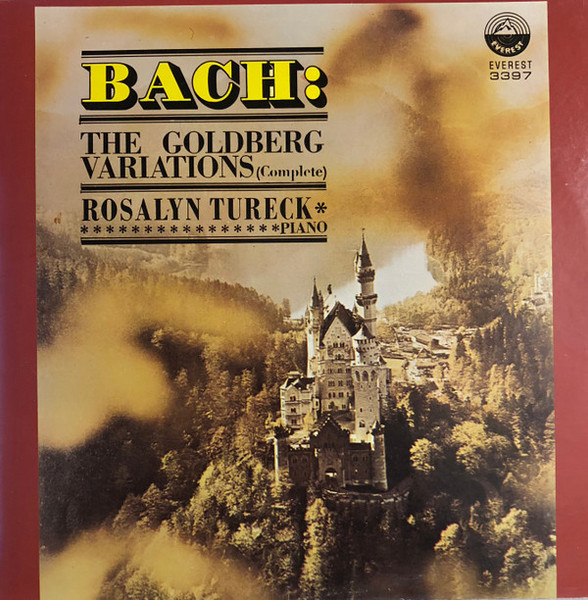 Rosalyn Tureck - Bach: The Goldberg Variations (Complete) (LP)