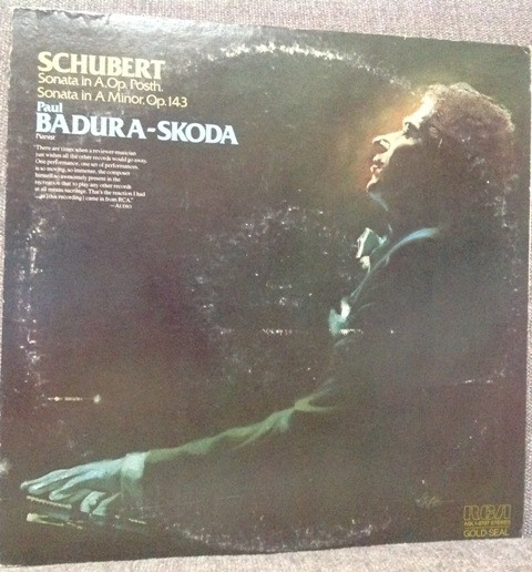 Paul Badura-Skoda - Schubert* - Sonata In A, Op. Posth.; Sonata In A Minor Op. 143 (LP)