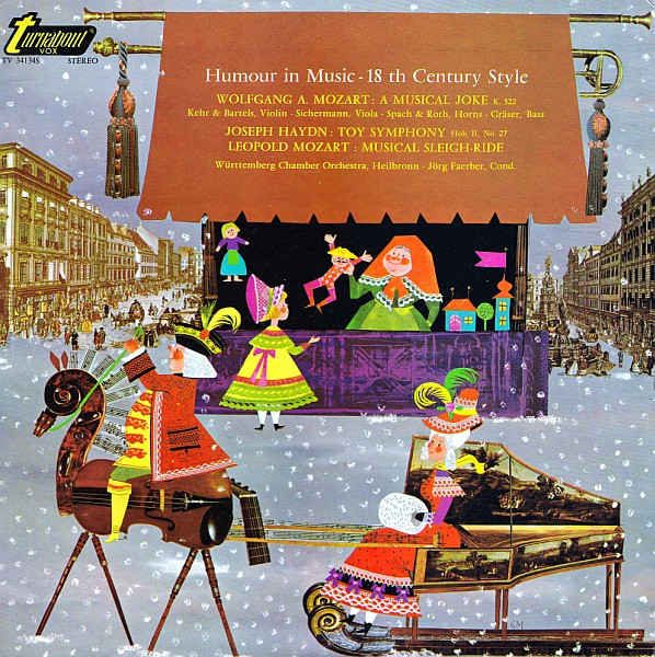 Wolfgang A. Mozart* / Joseph Haydn / Leopold Mozart - Humour In Music - 18th Century Style (LP, Comp)_3501528023