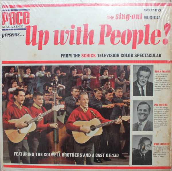 Up With People - Pace Magazine Presents Up With People! The Sing-Out Musical (LP, Album, Scr)