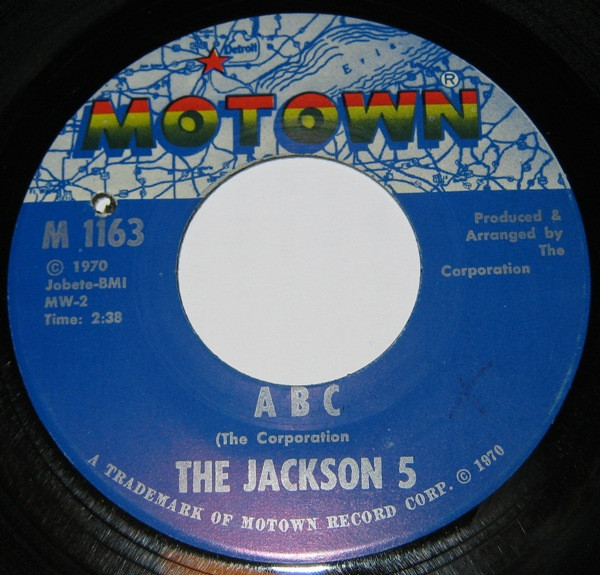The Jackson 5 - A B C  (7", Single)