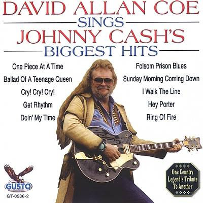 David Allan Coe - Sings Johnny Cash's Biggest Hits (CD, Album, RE)