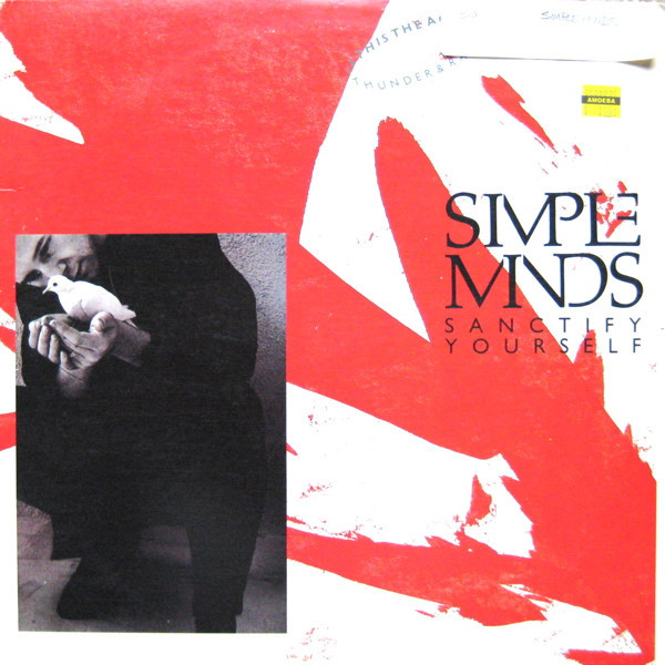 Simple Minds - Sanctify Yourself (12", Single, Ind)