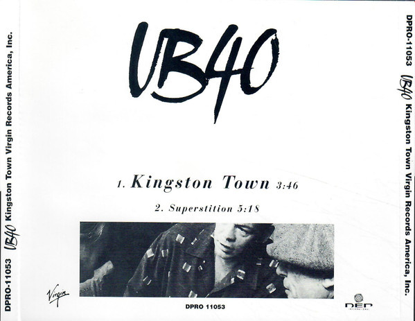 UB40 - Kingston Town (CD, Single, Promo)