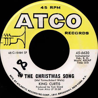 King Curtis - The Christmas Song (7", Single, Spe)