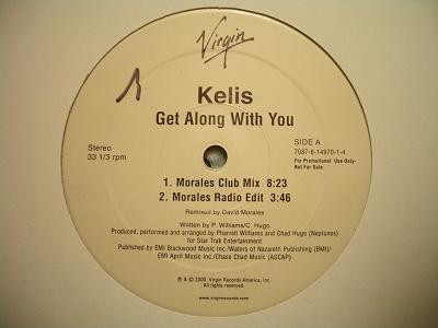 Kelis - Get Along With You (12", Promo)