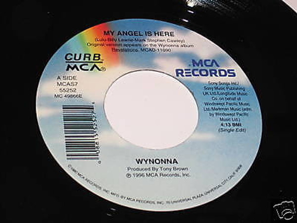 Wynonna - My Angel Is Here (7", Single)