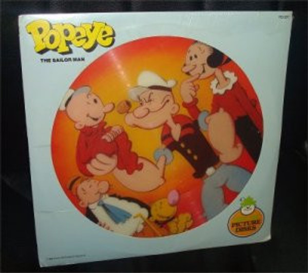 Unknown Artist - Popeye The Sailor Man (LP, Pic)