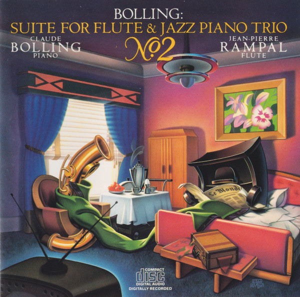 Jean-Pierre Rampal, Claude Bolling - Bolling: Suite No. 2 For Flute & Jazz Piano Trio (CD, Album)