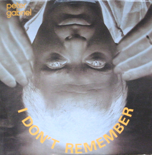Peter Gabriel - I Don't Remember (12", Single)