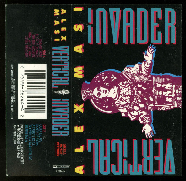 Alex Masi (2) - Vertical Invader (Cass, Album)