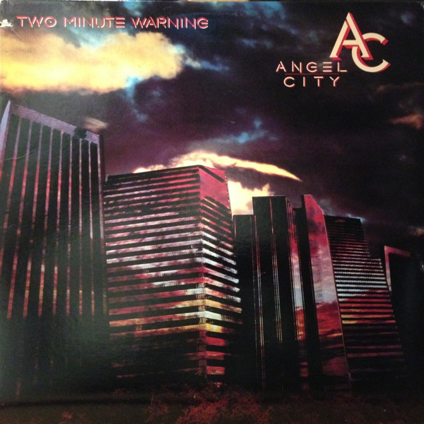 Angel City (2) - Two Minute Warning (LP, Album, Glo)
