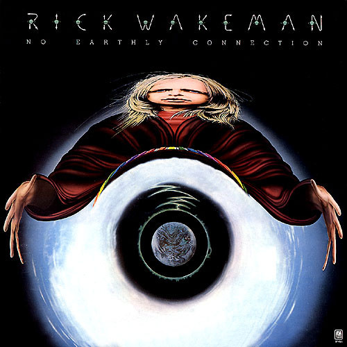 Rick Wakeman And The English Rock Ensemble - No Earthly Connection (LP, Album, Pit)
