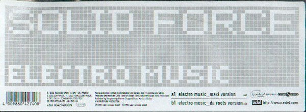 Solid Force - Electro Music (12", Tra)