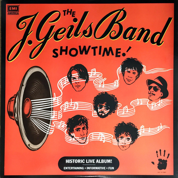 The J. Geils Band - Showtime! (LP, Album, Club, Pit)_3616103811