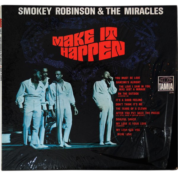 Smokey Robinson & The Miracles* - Make It Happen (LP, Album, Mono, RE)