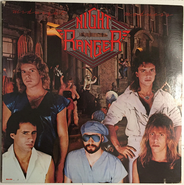 Night Ranger - Midnight Madness (LP, Album, Pin)_3637438137