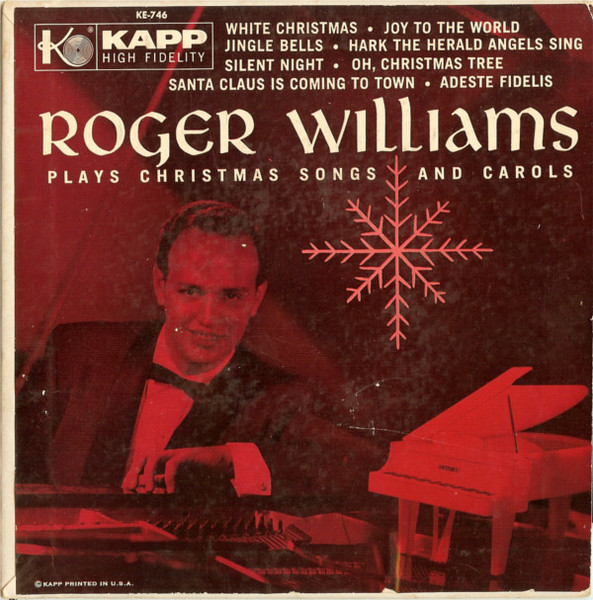 Roger Williams (2) - Roger Williams Plays Christmas Songs (7", EP)