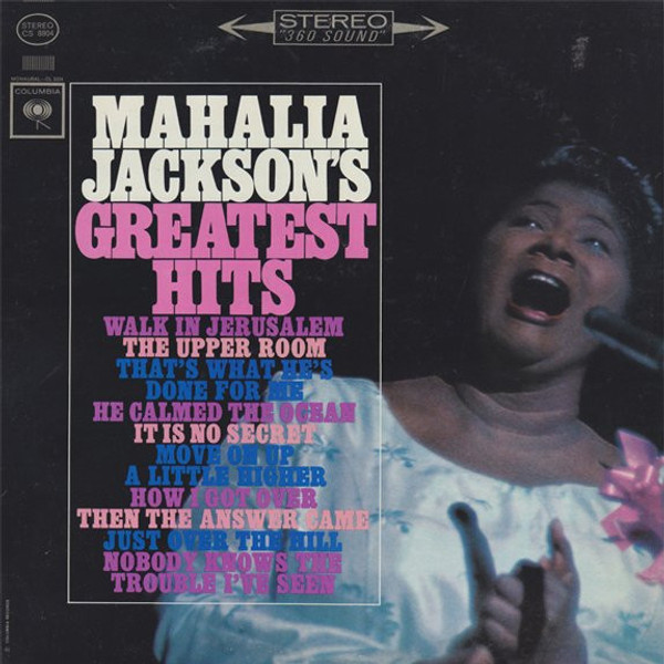 Mahalia Jackson - Mahalia Jackson's Greatest Hits (LP, Comp)_3640401735