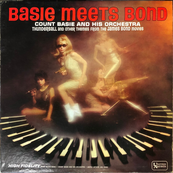Count Basie And His Orchestra* - Basie Meets Bond (LP, Album, Mono)
