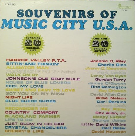 Various - Souvenirs Of Music City U.S.A. (LP, gre)_3656451306