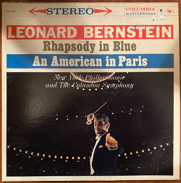 Leonard Bernstein, Gershwin*, New York Philharmonic And The Columbia Symphony* - Rhapsody In Blue / An American In Paris (LP, RP, 360)
