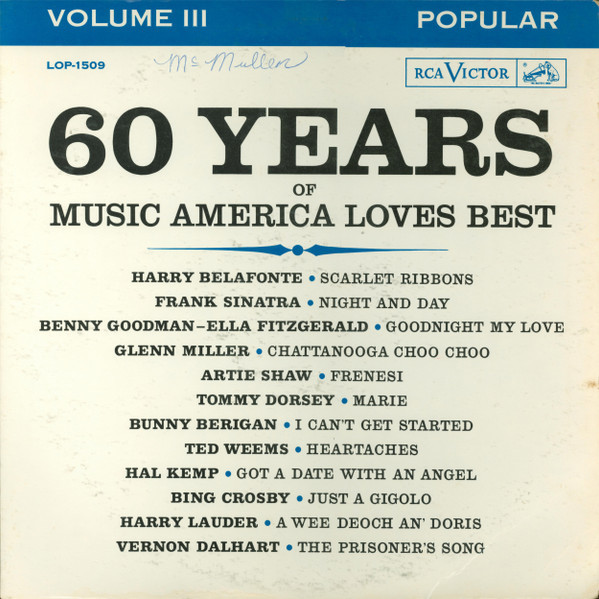 Various - 60 Years Of Music America Loves Best -- Popular -- Volume III (LP, Comp)_3667555179